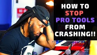 How to Stop CPU Problems while Using Pro Tools  Pro Tools Crashing Fix [upl. by Oeht]