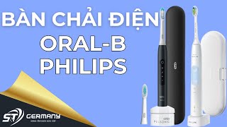 So sánh bàn chải điện ORALB Pulsonic Slim Luxe 4500 và Philips Sonicare 4500 Nên chọn loại nào [upl. by Jardena]