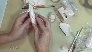 Loading Clay on an Armature Part One  MakingFairiescom amp SculptUniversitycom [upl. by Rickard782]