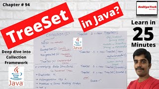 94 TreeSet in Java  Java  The TreeSet Class  TreeSet  Java TreeSet With Examples RedSysTech [upl. by Berga]