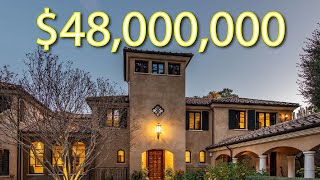 Magnificent 48 Million Mansion in California  House Tour  Mansion Tour [upl. by Nhguahs]