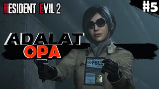 RESIDENT EVIL 2 REMAKE 5  UZBEKCHA LETSPLAY  ADALAT OPA [upl. by Yasnyl814]