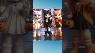 burger cat who is the best white cat vs black cat vs Orange cat cat catvideoshort foryou [upl. by Onairotciv]