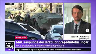 România atenționează că discursul președintelui Ungariei despre Crimeea este „extrem de nepotrivit” [upl. by Ylicis84]