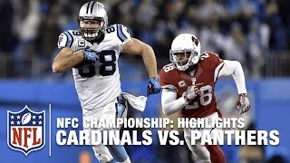 Cardinals vs Panthers  NFC Championship Highlights  NFL [upl. by Ylak]