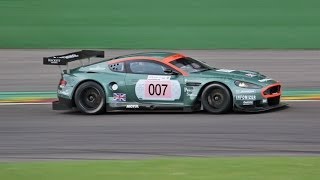 Aston Martin DBR9  Brutal Sounds on the Track [upl. by Richter357]