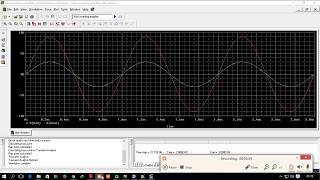 Non Inverting Operational Amplifier experiment in PSpice  Schematics [upl. by Barbe]