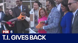 TI breaks bread in Bankhead helping fund affordable apartments  FOX 5 News [upl. by Enelec]