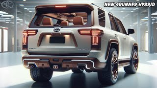 NEW 2025 Toyota 4Runner Hybrid Redesign  Interior and Exterior Details [upl. by Llennod]