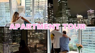 MONTREAL DREAM APARTMENT TOUR  Downtown with City Views 2 Bedrooms 2 Bathrooms Fully Furnished [upl. by Barrett778]