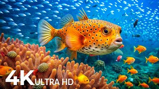 Marvel at Sea Animal in The Best 4K ULTRA HDR Aquarium  Dive Into The Mesmerizing Underwater Realm [upl. by Sualkin93]