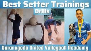 Volleyball  Best Setter Training Drills [upl. by Noelc9]