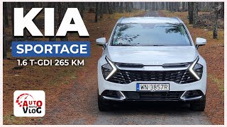 Kia Sportage 16 TGDi 265KM 2022 TEST  AutoMotoVlog [upl. by Grenier79]