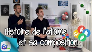 Histoire de latome et sa composition Cycle 4seconde [upl. by Litha]