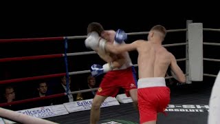 Frederik Jensen vs Alexandr Polinchevici Full Fight  Danish Fight Night [upl. by Morganne]