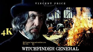 Witchfinder General 1968  4K Remastered 🎥  Vincent Price  Ian Ogilvy  Full Folk Horror Movie [upl. by Elga]