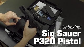 Unboxing Sig Sauer P320 Pistol [upl. by Lahcar832]