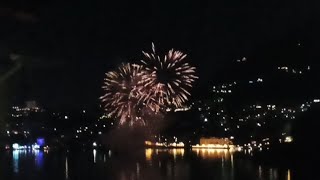 Capodanno 2024  Fuochi dartificio Lago di Como [upl. by Remas368]