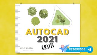 COMO HACER ESTA VEGETACION  AUTOCAD FACIL Y RAPIDO 🌳 [upl. by Hsirrehc369]