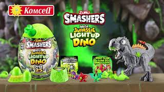 Smashers Dino Island Series 1  Мега динозавърско яйце  КОМСЕД [upl. by Anirdna532]