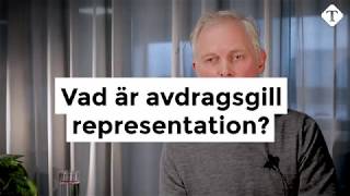 Avdragsgill representation – vad är det Tholin svarar [upl. by Bohon905]