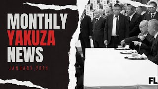 MONTHLY YAKUZA NEWS What Happened in Yakuza World in January 2024 [upl. by Eldin]