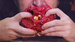 ASMR Donut Brunch Sandwich Spicy Salty Sweet SUPER MESSY 먹방 [upl. by Yarehs]