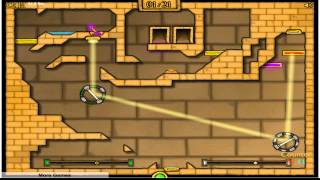 Lets Play Fireboy and Watergirl The light temple 006 Deutsch HD  Counter Highscore [upl. by Sdlonyer]