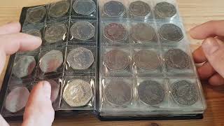 50p coin collection [upl. by Mab]