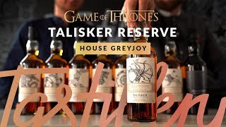 Talisker Select Reserve House Greyjoy  Game of Thrones Whisky Review [upl. by Nayd80]