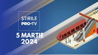 Știrile PRO TV  5 Martie 2024 [upl. by Palestine43]