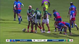 Marvin Kampher try in the Saldanha Super 8 Easter Rugby Tournament [upl. by Elvera]