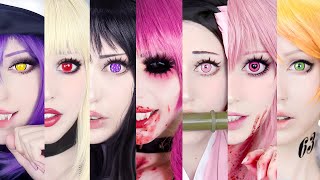 ☆ Review Which Contact Lenses for cosplay PART 5 ☆ [upl. by Caasi]