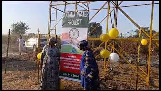 MAYOR ROHEY LOWE INAUGURATED ANOTHER WATER WELL BOREHOLE PROJECT FOR THE WOMEN OF FONI BAJANA PT5 [upl. by Loferski]