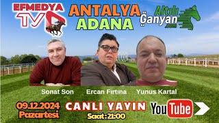 10122024 Salı Antalya ve Adana Altılı Ganyan Tahminleri [upl. by Dlaniger276]