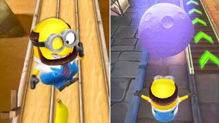 Grandpa Minion Collects Stars On the Moon at The Pyramids amp Freedonia  Despicable Me Minion Rush [upl. by Annawek]