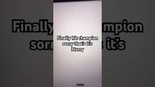 I hit champion [upl. by Eeliak]