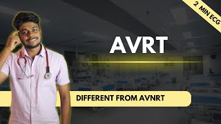 AVNRT vs AVRT  SVT  2 min ecg  how to identify [upl. by Horan]