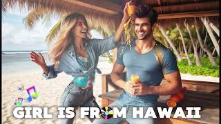 Girl is from Hawaii  Song by Sher Yar Qi  Dance  Party Music  Romantic  Feel Good Song [upl. by Jovia280]