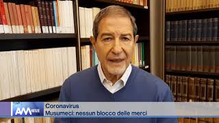 Coronavirus blocco trasporti Il governatore Musumeciquotgarantiti generi di prima necessitàquot [upl. by Deeanne]