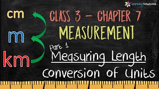 Class 3 Maths Measuring Length Chapter 7 Measurement [upl. by Tabib]