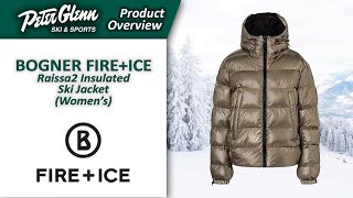 Bogner Fire  Ice Raissa2 Insulated Ski Jacket Womens  W2223 Product Overview [upl. by Ahtel996]