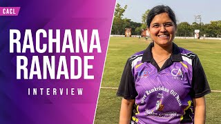 Women inspire women CA Rachana Ranade  CACL Interview  Womens Cricket [upl. by Arracat]