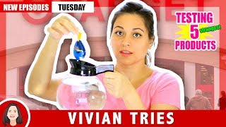 5 WEIRDEST TARGET STORE ITEMS  VIVIAN TRIES [upl. by Remmos]