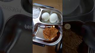 Ide bekal suami simple bekal idebekalanak recipe cooking [upl. by Rebane]