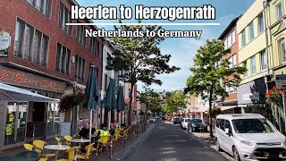 EBike Travel Heerlen The Netherlands to Herzogenrath Germany  Germany Tour 2024 [upl. by Aisylla]