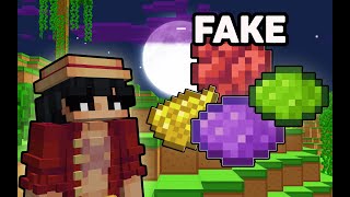 Scamming this Minecraft server with fake items [upl. by Norek]