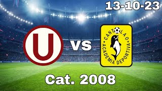 Fecha 7 Hexagonal Final Federación Oro 2023  Universitario vs Cantolao  Sub 15 Cat 2008 [upl. by Latoya]