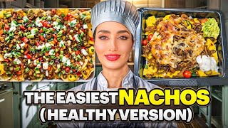 HEALTHY VERSION OF NACHOS HOMEMADE  ناچوز [upl. by Shaver]