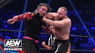 BCC’s Jon Moxley faces Jeff Hardy for the first time 1on1  13124 AEW Dynamite [upl. by Atteiluj]